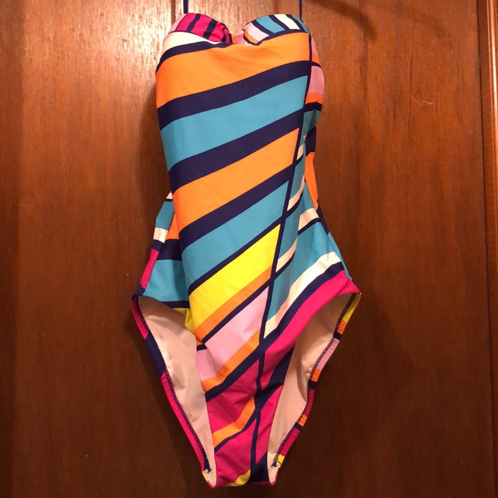 Trina Turk Stripe Swimwear